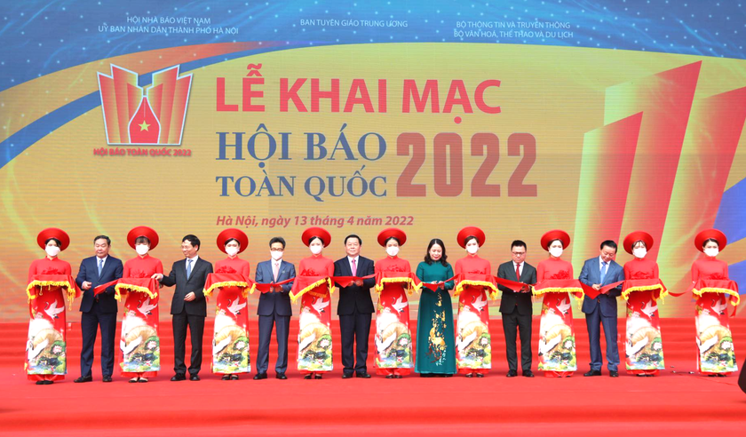 Trang trọng Lễ khai mạc Hội báo toàn quốc năm 2022