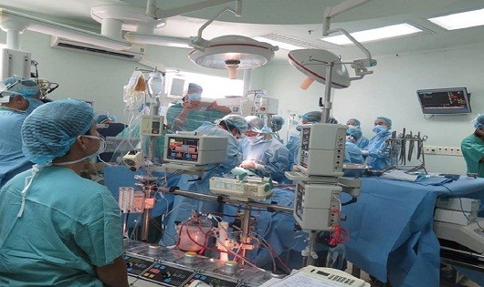 Ca ghép tim được thực hiện tại bệnh viện Trung ương Huế