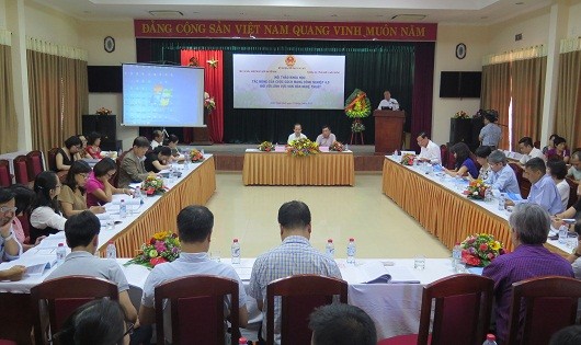 Hơn 100 đại biểu đến từ các Cục, vụ thuộc Bộ VHTTDL và các ban ngành liên quan tham dự Hội thảo lần này