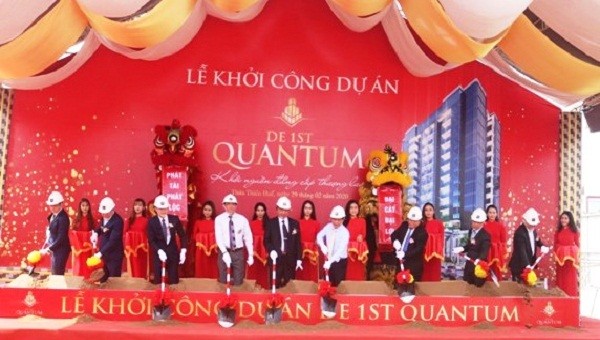 Lễ khởi công dự án căn hộ cao cấp De 1st QuanTum