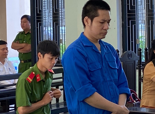 Bị cáo Trương Ngọc Tùng bị tòa tuyên phạt 19 năm tù.