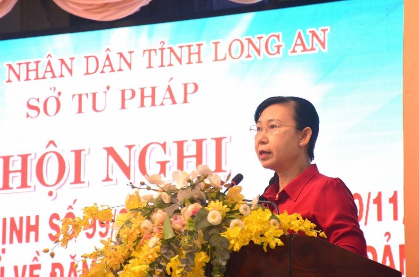 Sở Tư pháp tỉnh Long An triển khai quy định về đăng ký biện pháp bảo đảm 