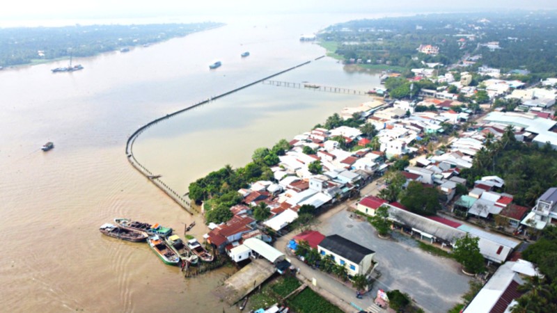 Khu vực thực hiện dự án Công viên trái cây.