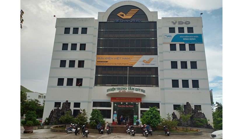 Bưu điện An Dương Vương đang sử dụng khu đất được UBND tỉnh Bình Định cho thuê.