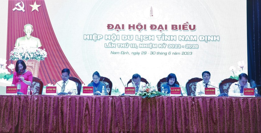 Đại hội Hiệp hội Du lịch tỉnh Nam Định lần thứ III, nhiệm kỳ 2023-2028