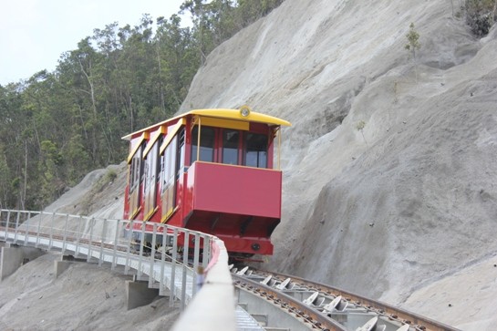 Tàu hỏa leo núi của Bà Nà Hills