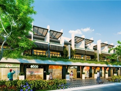 Phối cảnh dự án phố thương mại cao cấp Ngo Quyen Shopping