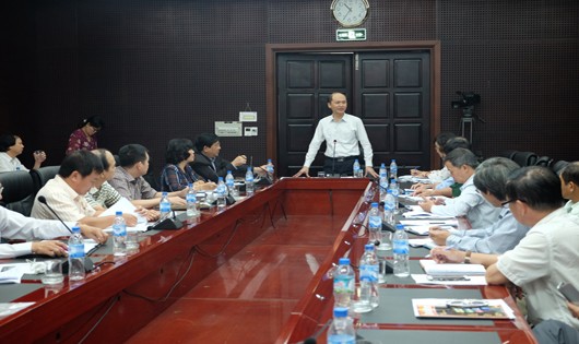 Thứ trưởng Bộ y tế Lê Quang Cường làm việc với TP. Đà Nẵng