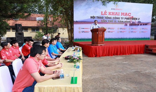 Hội thao diễn ra tại Thủy điện Thác Mơ - Bình Phước