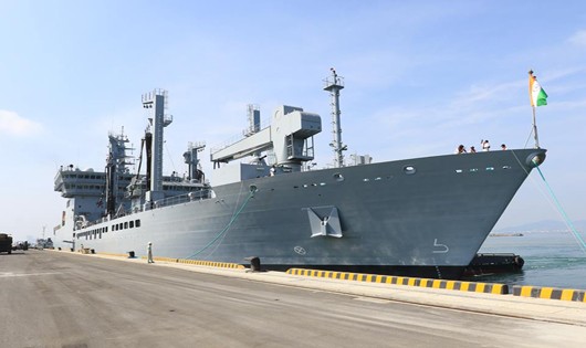 Đội tàu Hải quân Ấn Độ thăm chính thức Đà Nẵng