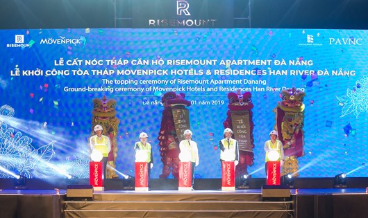 Khởi công và khai trương căn hộ mẫu tòa tháp khách sạn Movenpick Hotel & Residences Han River 