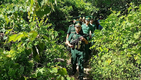 Các lực lượng quân đội vẫn tiến sâu và chốt chặn các điểm trong rừng để truy bắt Triệu Quân Sự.