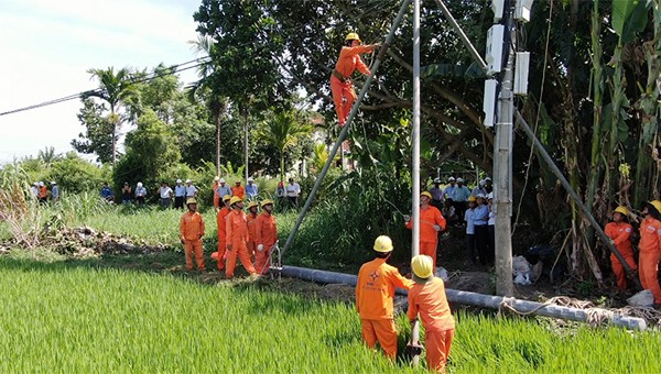 Diễn tập phòng chống thiên tai và tìm kiếm cứu nạn năm 2020