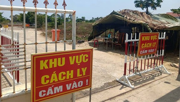 Khu vực cách ly tại Quảng Nam