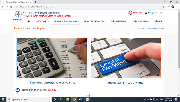 PC Quảng Ngãi tăng tiện ích thanh toán tiền điện cho khách hàng 