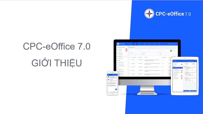 CPC-Eoffice 7.0 trên 3 phiên bản.