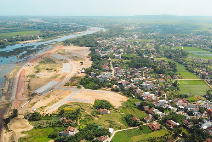 Dự án Kè và Khu dân cư Nam Sông Vệ sẽ được đưa ra đấu giá 151 lô đất