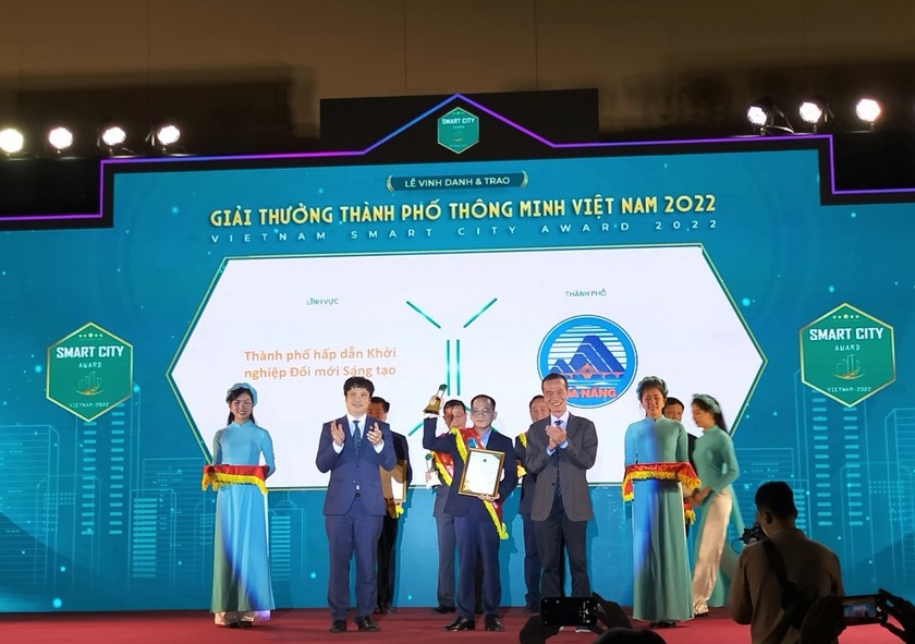 Lễ vinh danh và trao Giải thưởng Thành phố thông minh Việt Nam 2022.