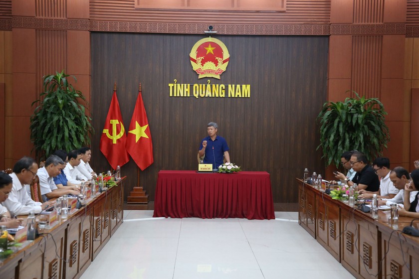 Quang cảnh buổi họp báo.