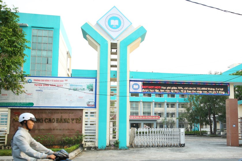 Trường Cao đẳng y tế Quảng Nam.