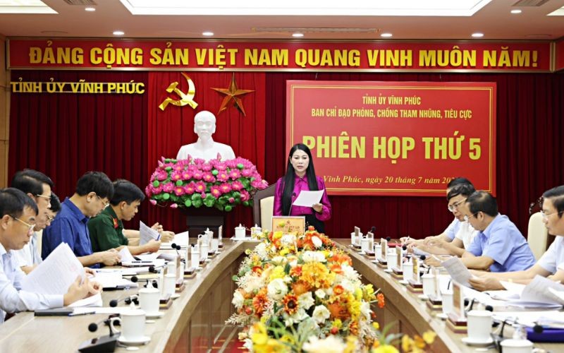 Vĩnh Phúc đứng đầu cả nước về công tác phòng, chống tham nhũng