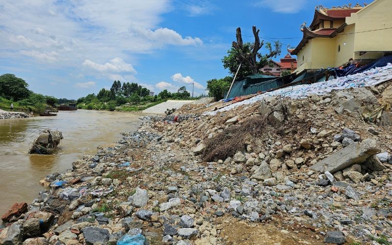 'Điểm mặt, chỉ tên' đơn vị chịu trách nhiệm vụ sập kè sông Phó Đáy ở Vĩnh Phúc