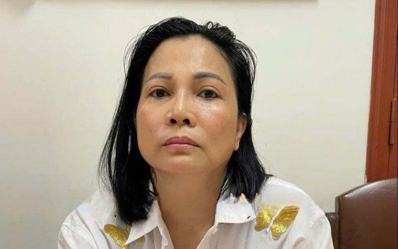 Nữ quái Vũ Thị Kim Minh. Ảnh: Công an tỉnh Hòa Bình