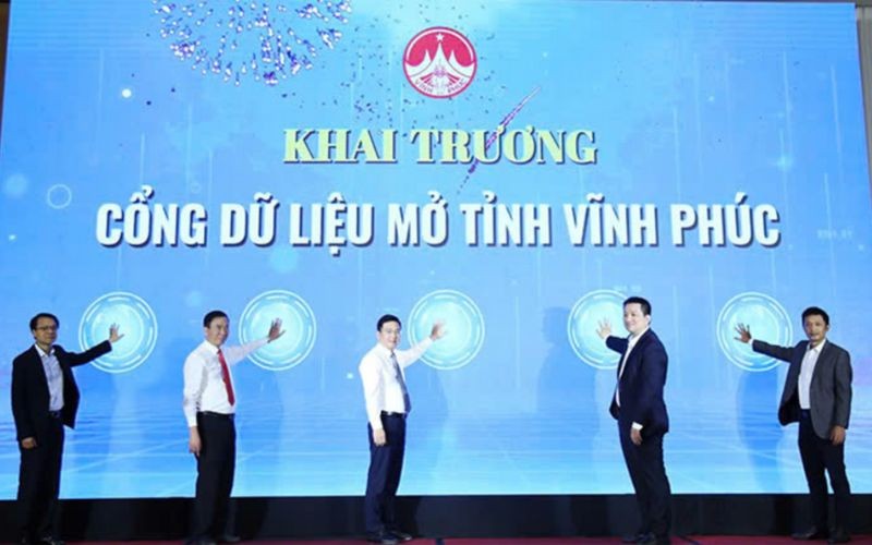 Vĩnh Phúc khai trương Cổng dữ liệu mở 