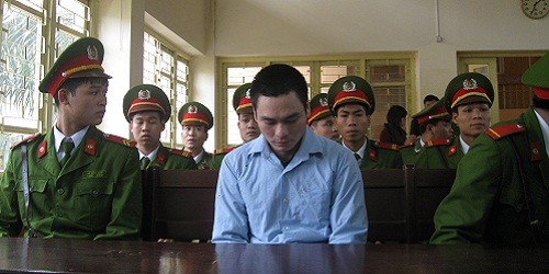 Bị cáo Chung tại phiên tòa ngày 6/3.