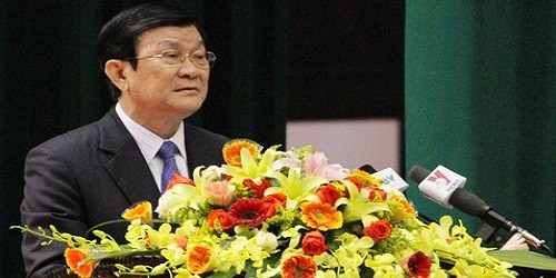 Chủ tịch nước Trương Tấn Sang.(Nguồn: Internet)