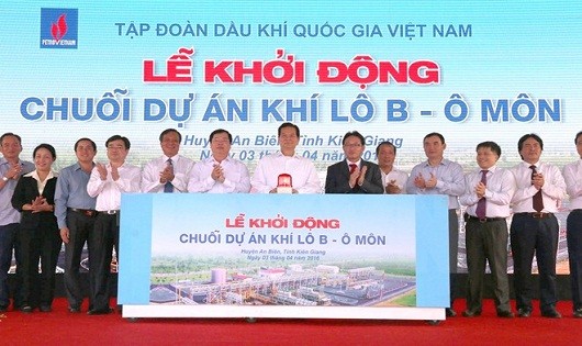 Thủ tướng Nguyễn Tấn Dũng khởi động chuỗi dự án ở Kiên Giang