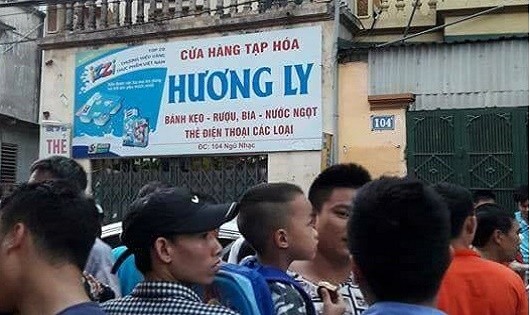 Hiện trường vụ việc