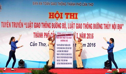 Hội thi tuyên truyền Luật Giao thông đường bộ, Luật Giao thông đường thủy nội địa thành phố Cần Thơ lần thứ  I năm 2016.