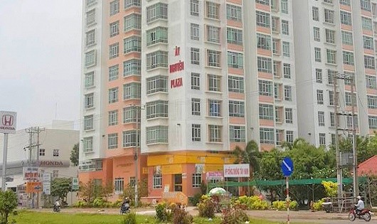 Tòa nhà Tây Nguyên Plaza bị người dân phản ánh hệ thống PCCC không đảm bảo.