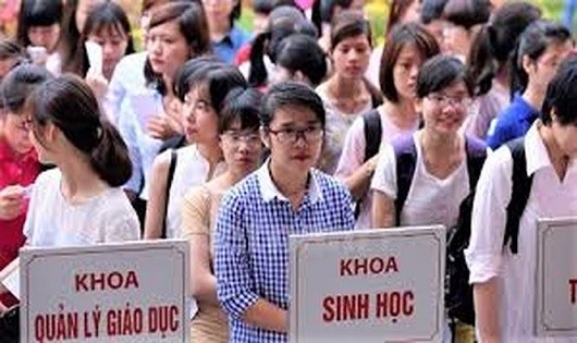 Chỉ tiêu vào ngành sư phạm năm nay giảm 38% so với năm 2017. Ảnh nguồn Internet.