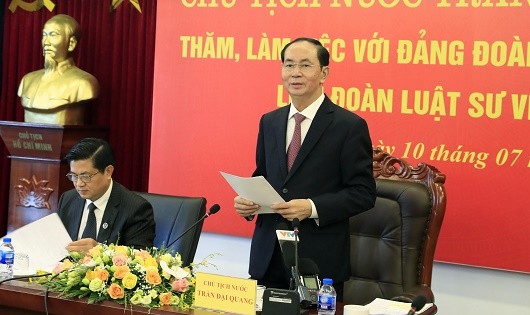 Chủ tịch nước Trần Đại Quang