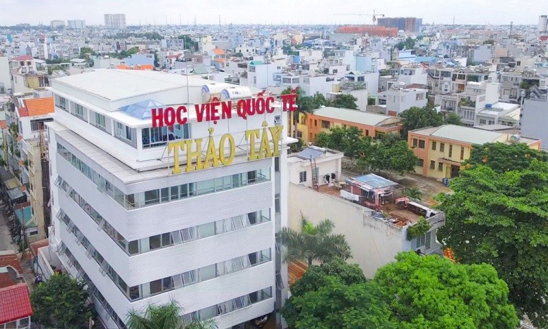 Trụ sở Học viện tóc Thảo Tây.