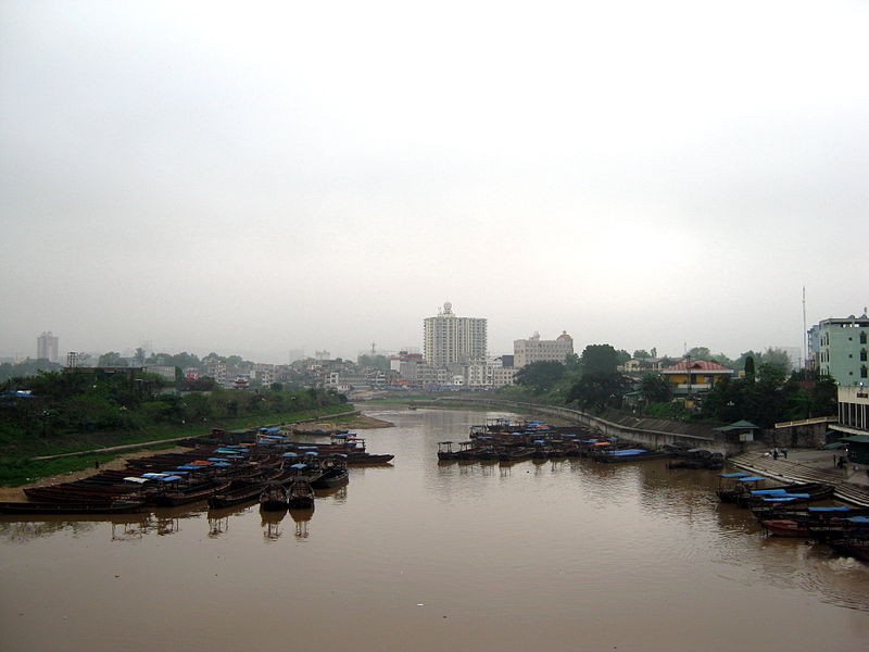 Sông Ka Long, biên giới tự nhiên giữa Việt Nam và Trung Quốc, đoạn chảy qua TP Móng Cái
