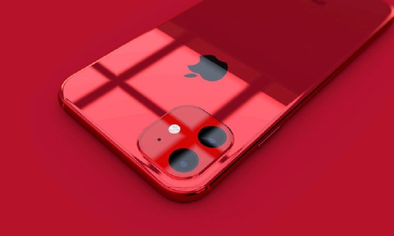 Bản dựng iPhone XR2 với cụm camera kép ở mặt lưng. (Ảnh: PhoneArena)