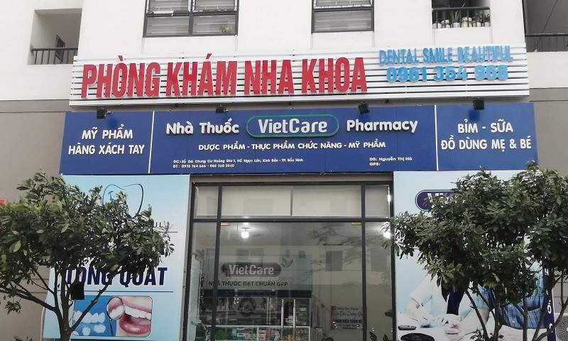 Một trong nhiều phòng khám hoạt động không phép trên địa bàn TP Bắc Ninh.