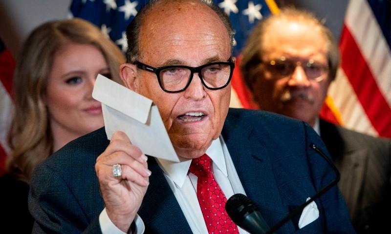 Ông Rudy Giuliani.  
Ảnh: L.Lin Wood, P.C.