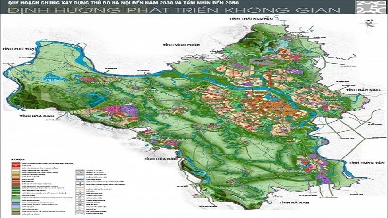 Thủ đô Hà Nội sẽ quy hoạch theo 9 khu chức năng