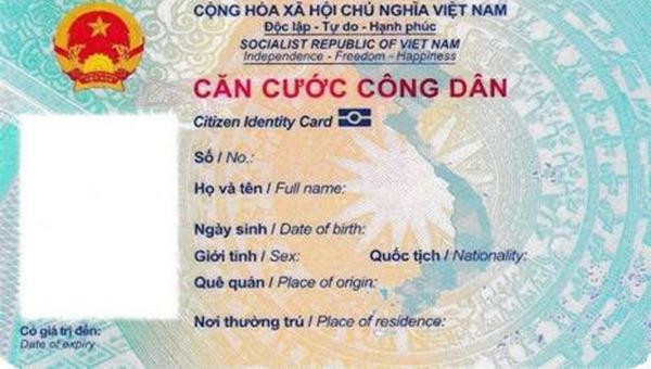 Mẫu mới thẻ căn cước công dân 