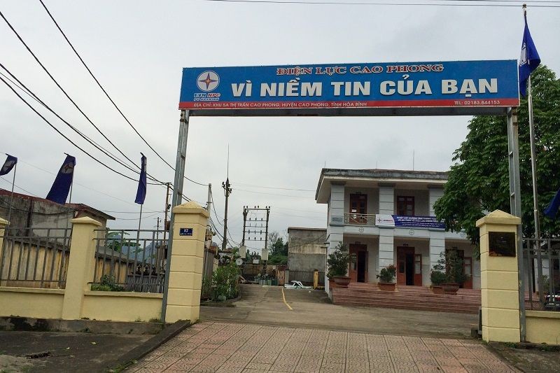 Trụ sở Điện lực Cao Phong