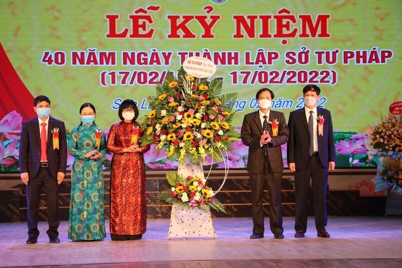 Kỷ niệm 40 năm ngày thành lập Sở Tư pháp Sơn La