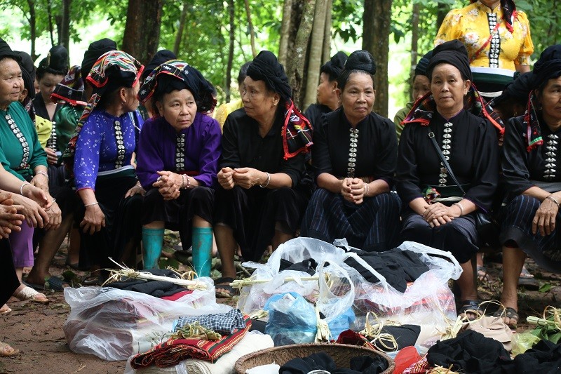 Lễ Đông Sửa của người Thái ở xã Sặp Vạt, huyện Yên Châu, tỉnh Sơn La.