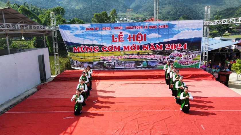 Lễ hội mừng cơm mới năm 2024 tại xã Ngọc Chiến.