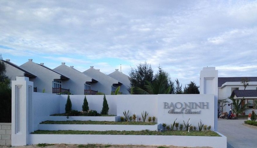 Bao Ninh Beach Resort - một dự án du lịch - dịch vụ đã đi vào khai thác trên bán đảo Bảo Ninh