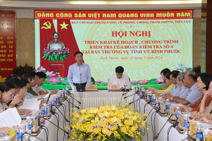 Phó Thủ tướng Lê Thành Long phát biểu chỉ đạo Hội nghị. Ảnh: Hoàng Thịnh