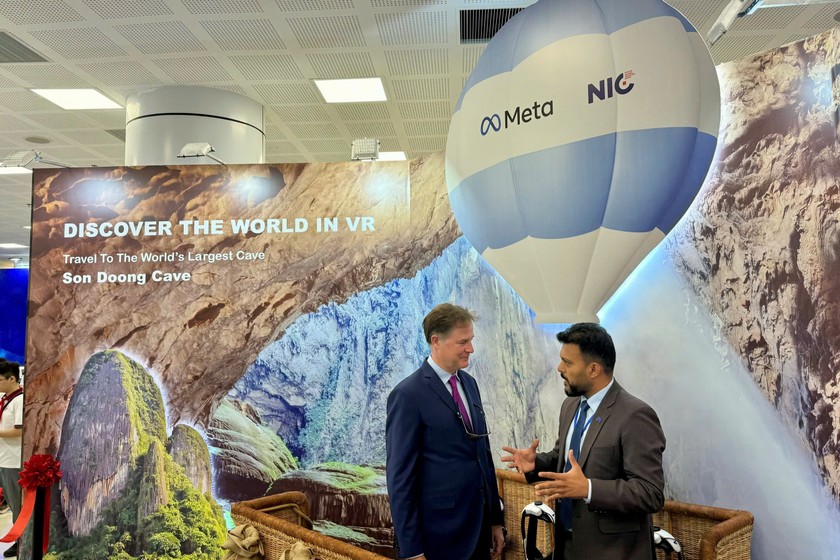 Ông Nick Clegg - Chủ tịch phụ trách Đối ngoại Toàn cầu Tập đoàn Meta đánh giá cao tour thực tế ảo Sơn Đoòng